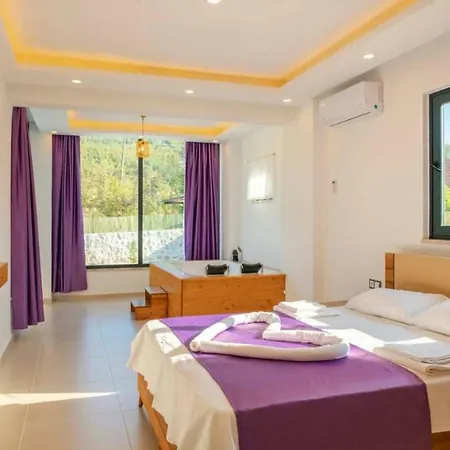 Willa Outstanding With Private Pool And Jacuzzi In Kas, Antalya *