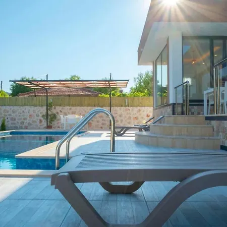Outstanding With Private Pool And Jacuzzi In Kas, Antalya